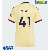 Arsenal Declan Rice #41 Rezervni Dres za Ženska 2026-27 Kratak Rukav